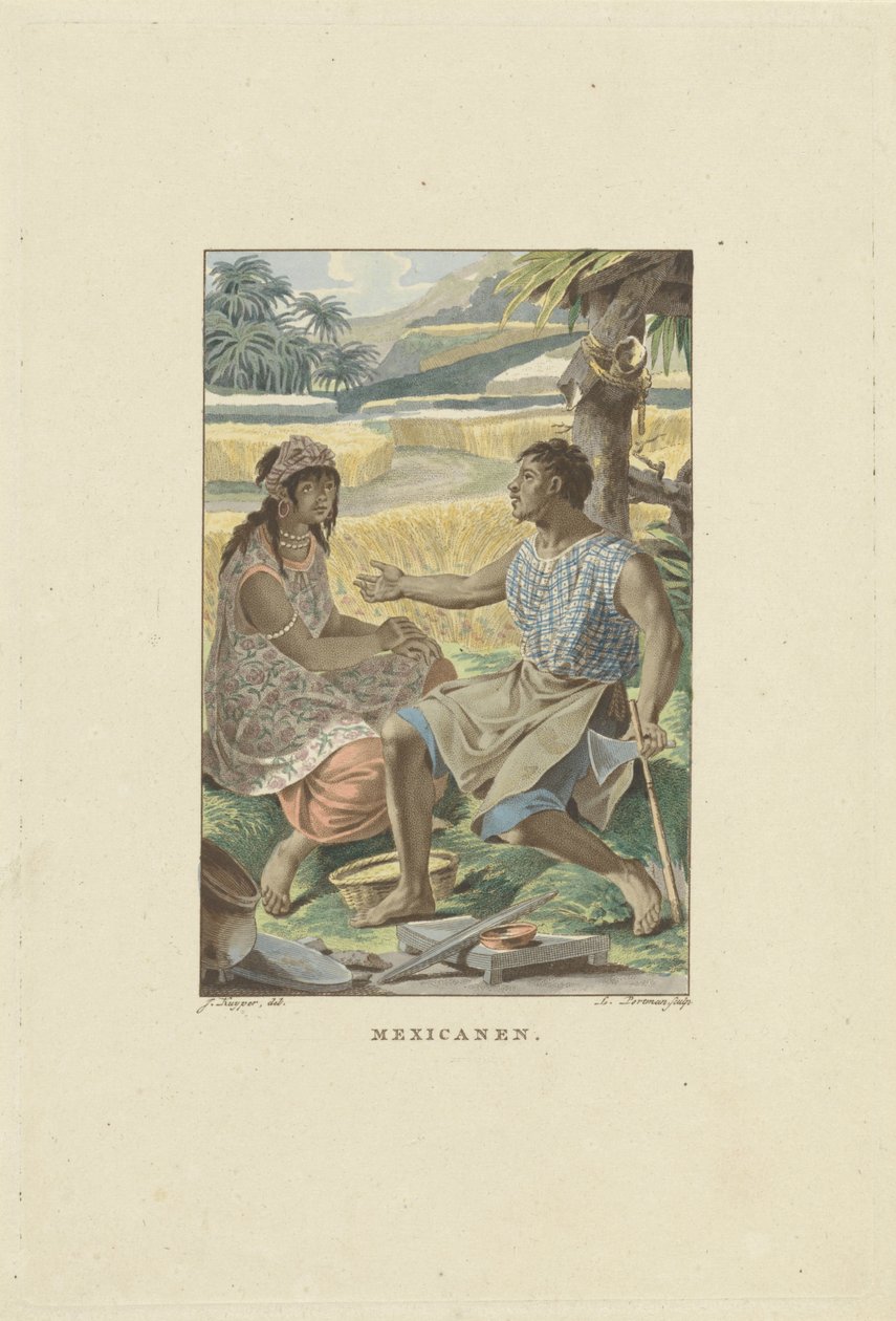 mexikóiak mexikóiak (cím a tárgyon) alkotó: Ludwig Gottlieb Portman