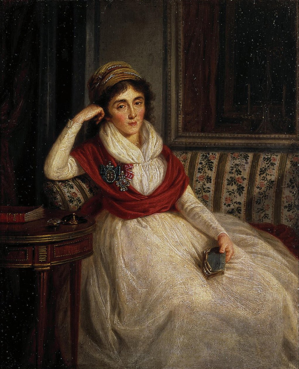 Jekaterina Ilinicsna Goleniscseva-Kutuzova hercegnő portréja 1754-1824, 1797 alkotó: Ludwig Guttenbrunn