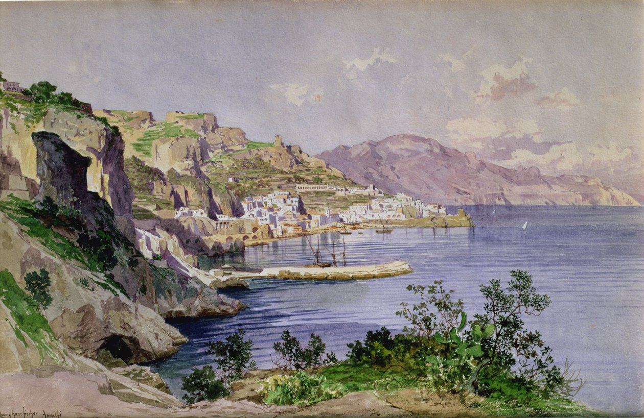 Amalfi alkotó: Ludwig Hans Fischer