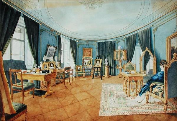 Egy művészszoba Bécsben alkotó: Ludwig Hild
