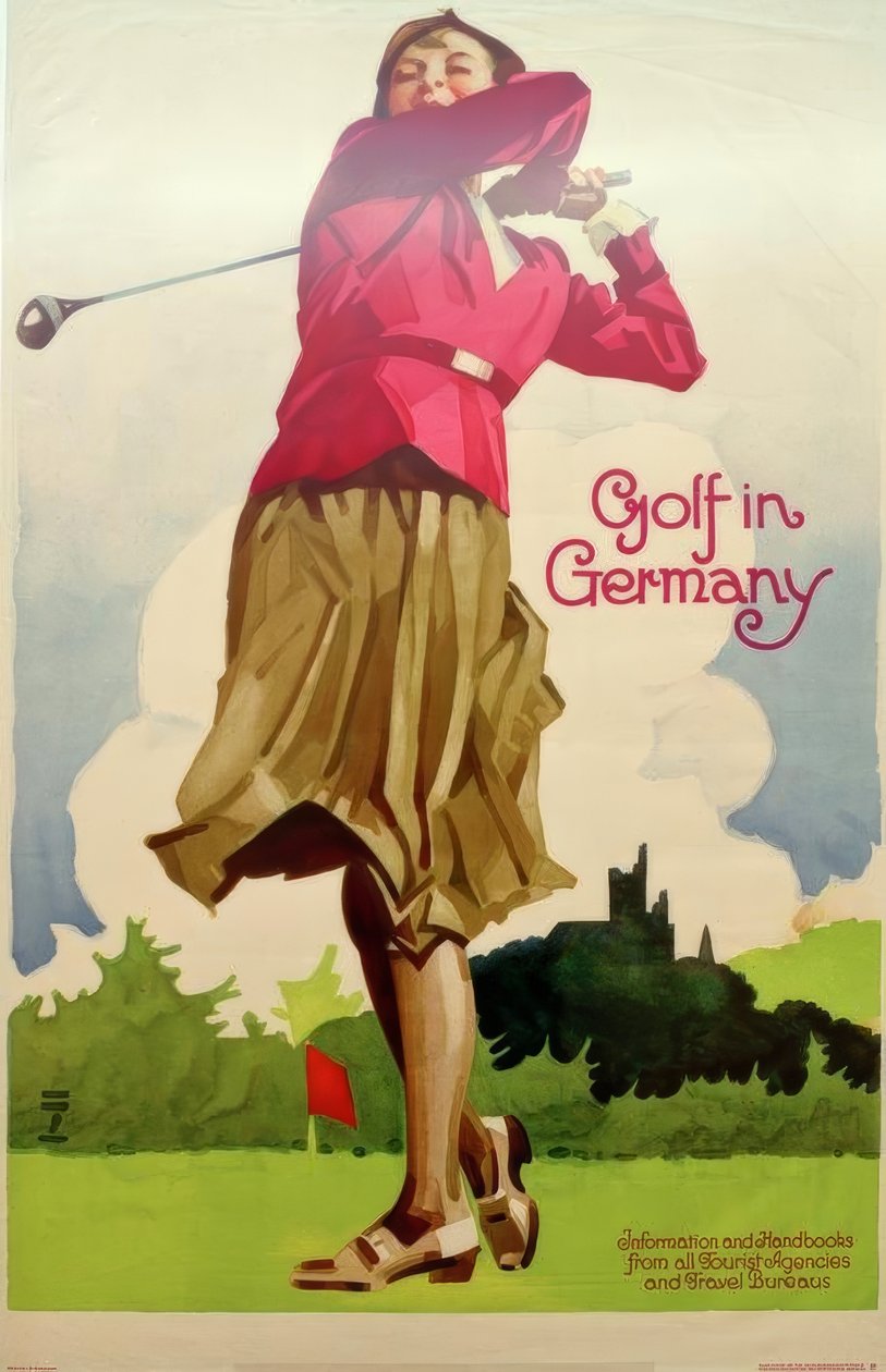 Golf Németországban / Információk és kézikönyvek minden turisztikai irodától és utazási irodától alkotó: Ludwig Hohlwein