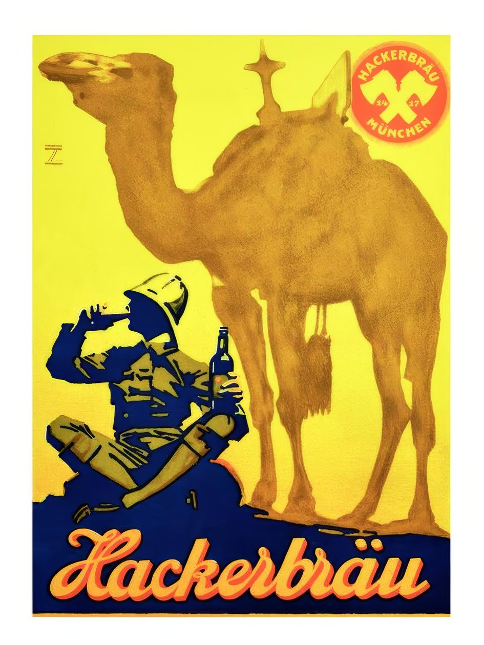 Hackerbräu sör alkotó: Ludwig Hohlwein