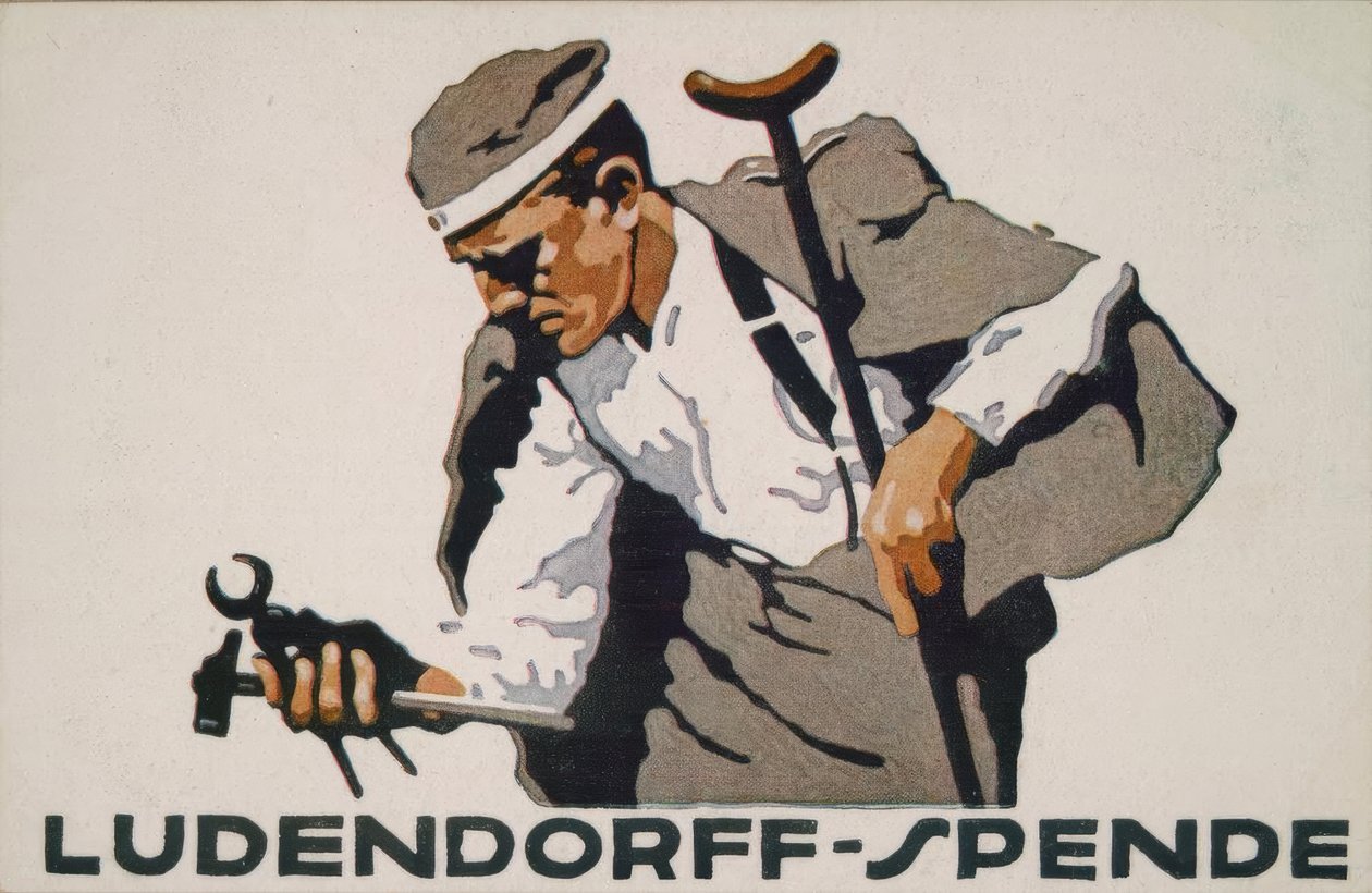 Ludendorff adomány háborús rokkantok számára alkotó: Ludwig Hohlwein