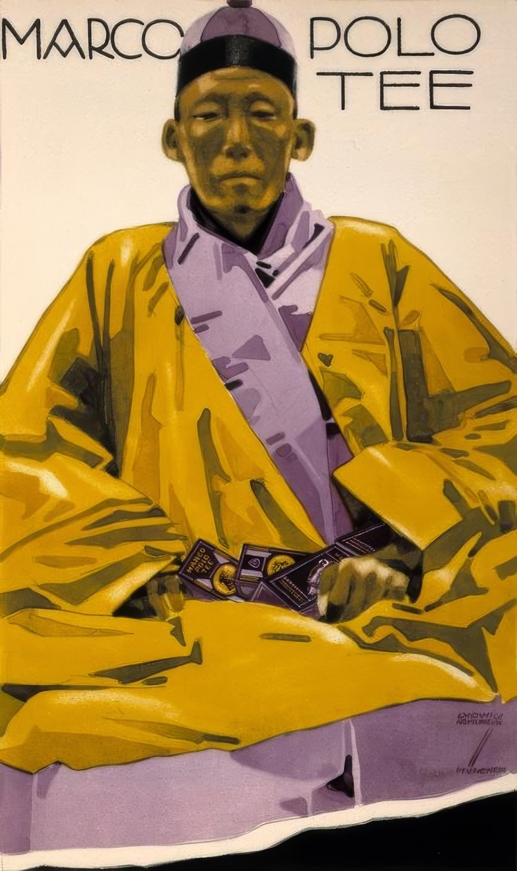 Marco Polo Tee alkotó: Ludwig Hohlwein