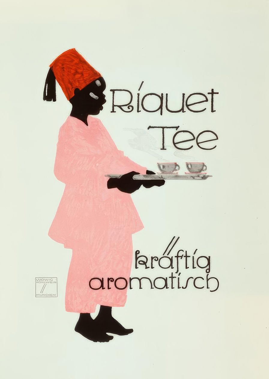 Riquet tea, erősen aromás alkotó: Ludwig Hohlwein