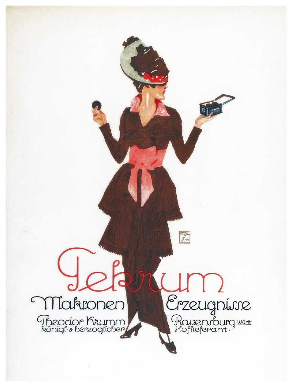 Tekrum macaroon termékek alkotó: Ludwig Hohlwein