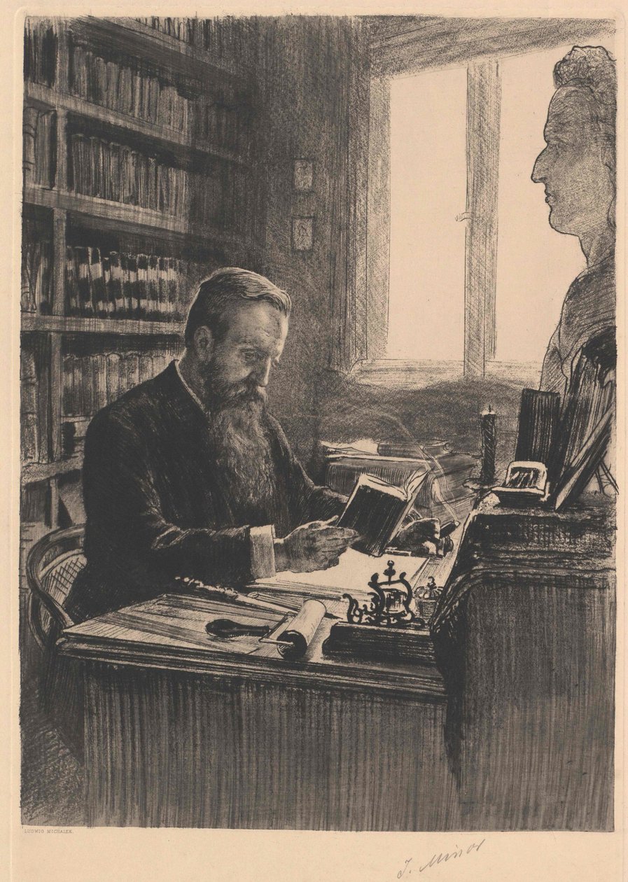 Jacob Minor alkotó: Ludwig Michalek