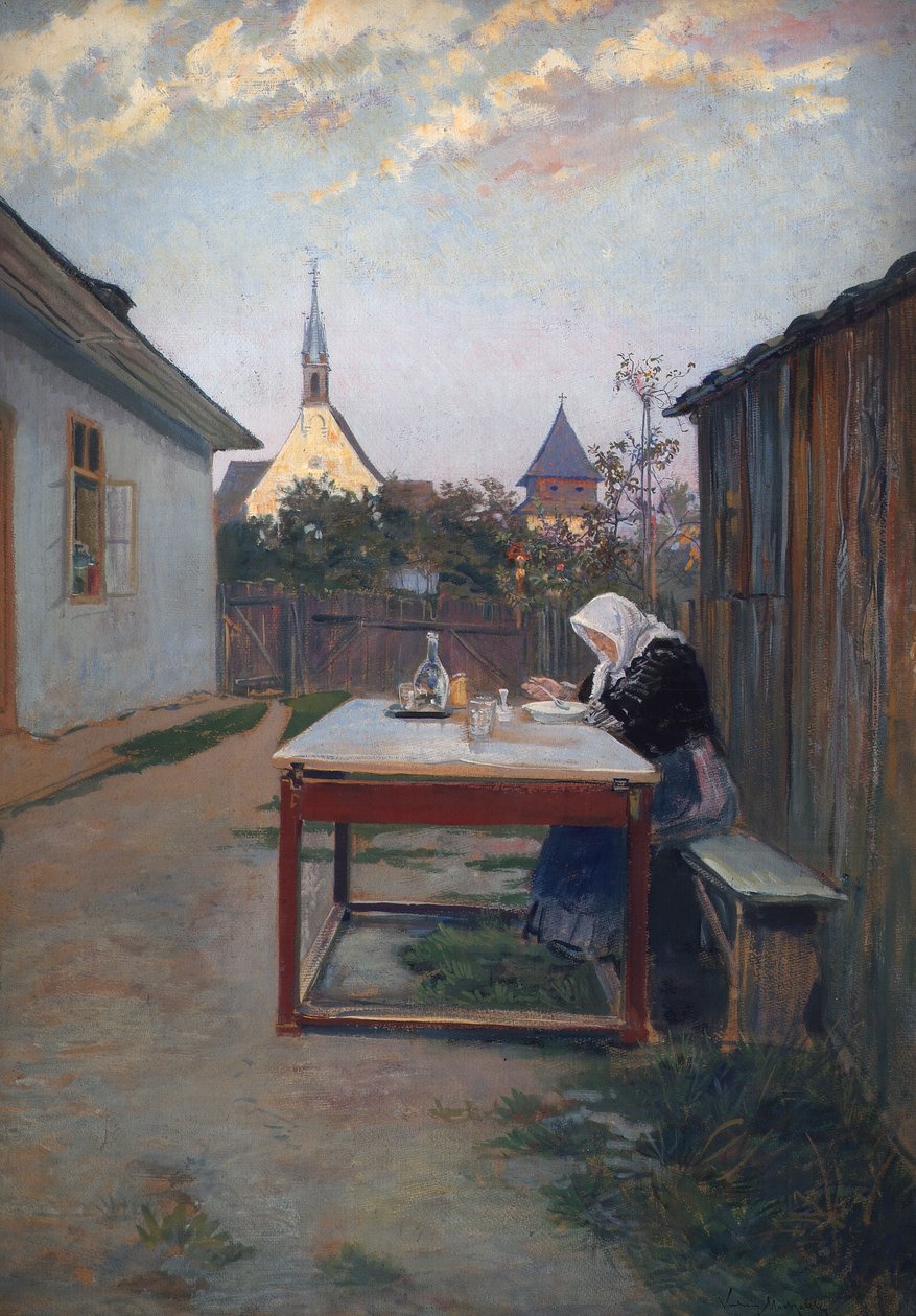 Anyám (vacsora) alkotó: Ludwig Michalek