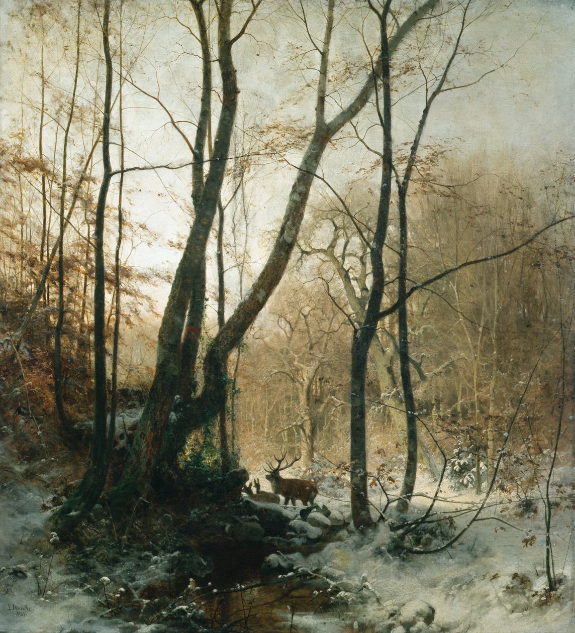 Német tél alkotó: Ludwig Munthe