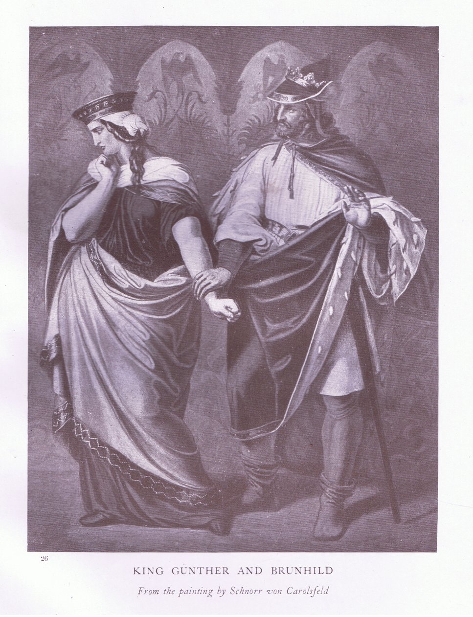 Gunther király és Brunhild alkotó: Ludwig Schnorr von Carolsfeld