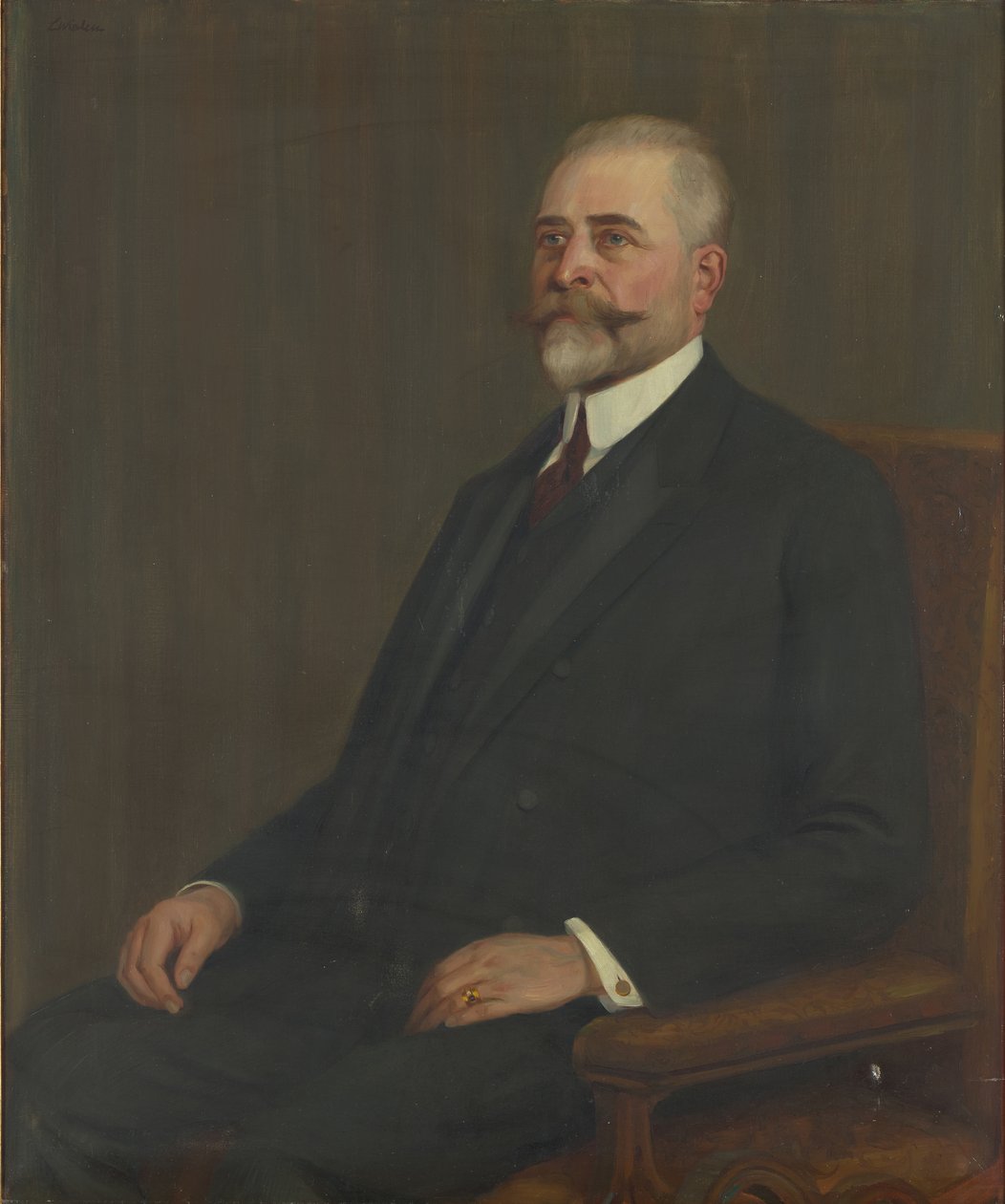 Őexcellenciája Moritz Graf Vetter von der Lilie, 1901-1907, a Képviselőház elnöke alkotó: Ludwig Wieden