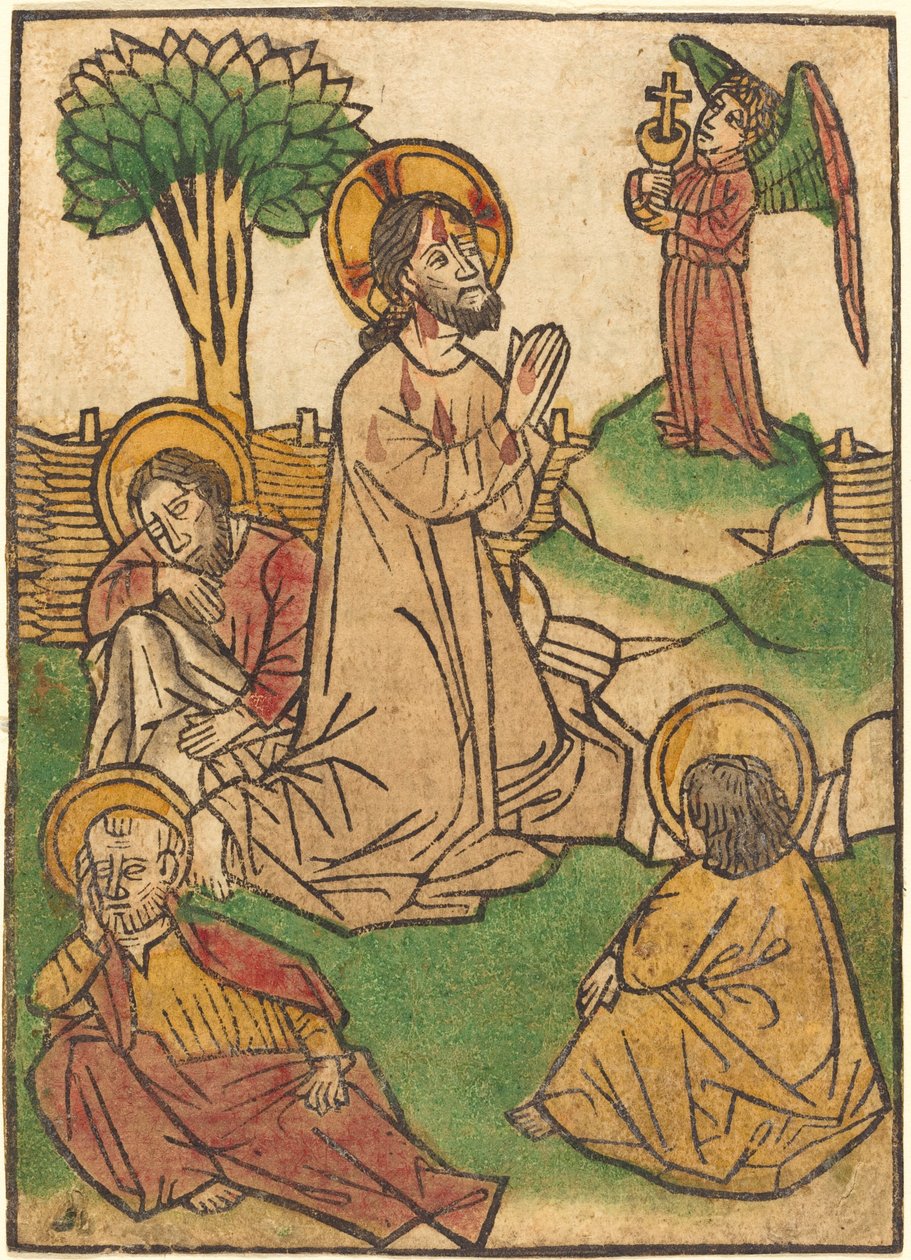 Az agónia a kertben alkotó: Ludwig of Ulm