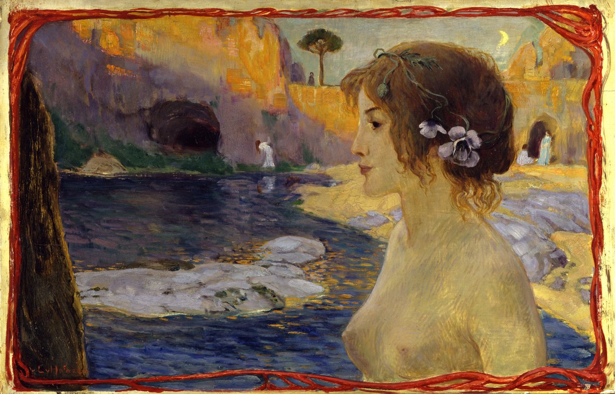 Ábrándozás alkotó: Ludwig von Hofmann
