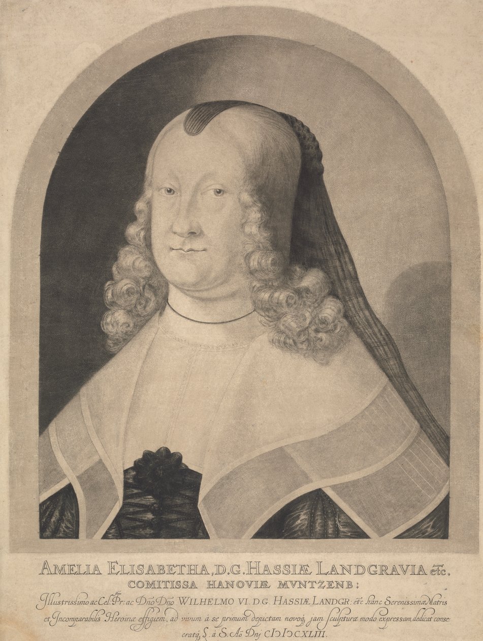 Amelia Elisabetha, Hesse földrajza alkotó: Ludwig von Siegen