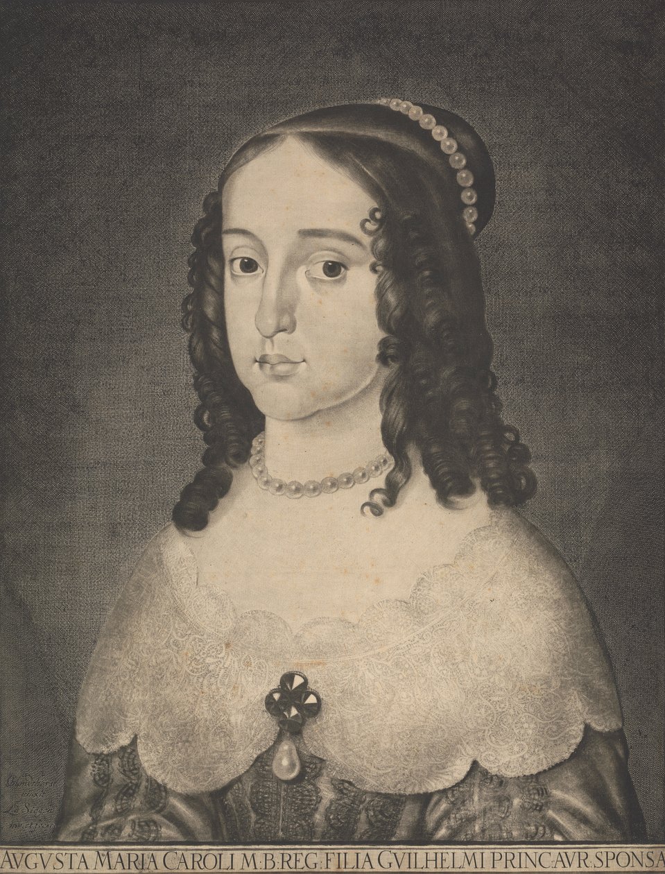 Mary Stuart, Orange hercegnője alkotó: Ludwig von Siegen