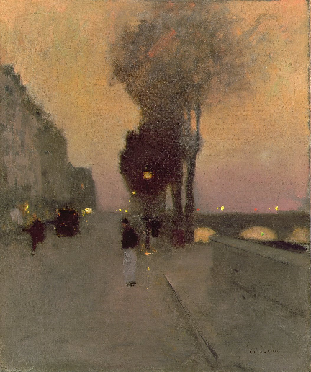 Quai Bourbon, Párizs alkotó: Luigi Loir