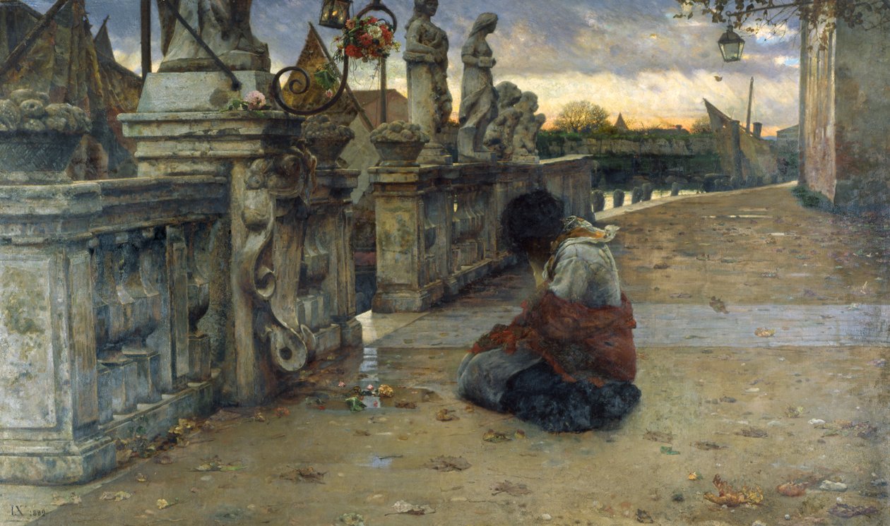 A bűnösök menedéke, 1882 alkotó: Luigi Nono