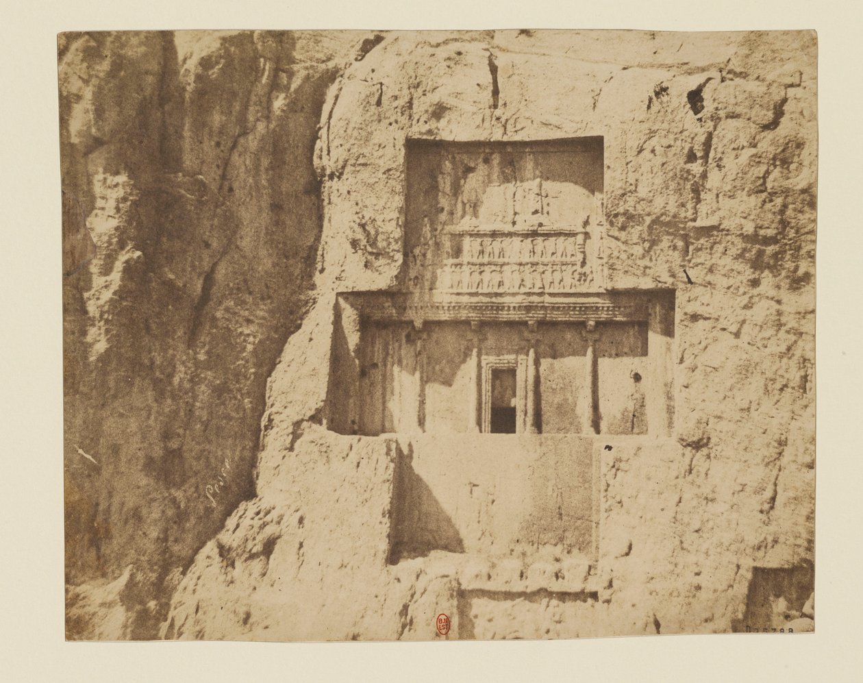 9. nézet - Naqsh-e Rostam. Relief szassanide alkotó: Luigi Pesce