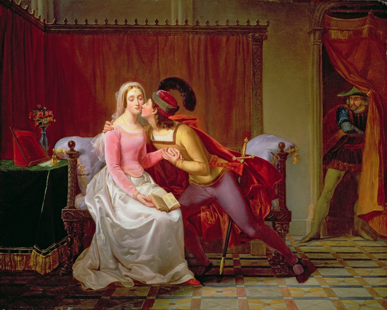 Paolo és Francesca, 1832 alkotó: Luigi Rubio