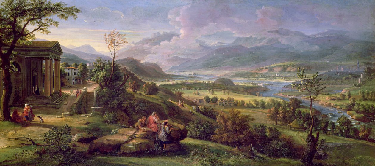 Tiberis-völgy alkotó: Luigi Vanvitelli