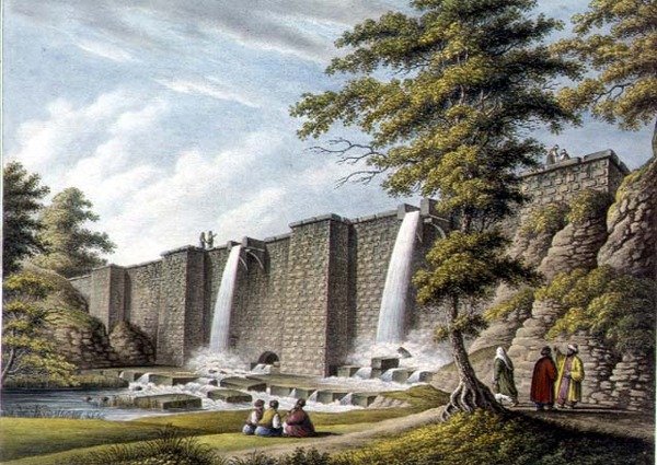 Piccolo Bent, kocsma. szerző: William Watts (metszet) alkotó: Luigi (after) Mayer