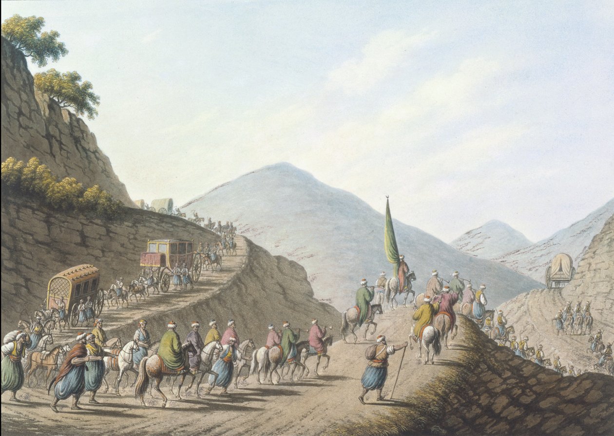 A Balkán-hegy, 2. tábla, kocsma. írta William Watts alkotó: Luigi (after) Mayer