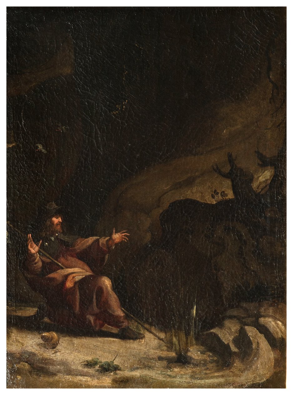 Északi kereszthajó, San Rocco oltára 1635, 45, Genovesino 1645, San Rocco, amelyet a sivatagi vásárok látogattak meg, festve jobbra lent alkotó: Luigi Miradori