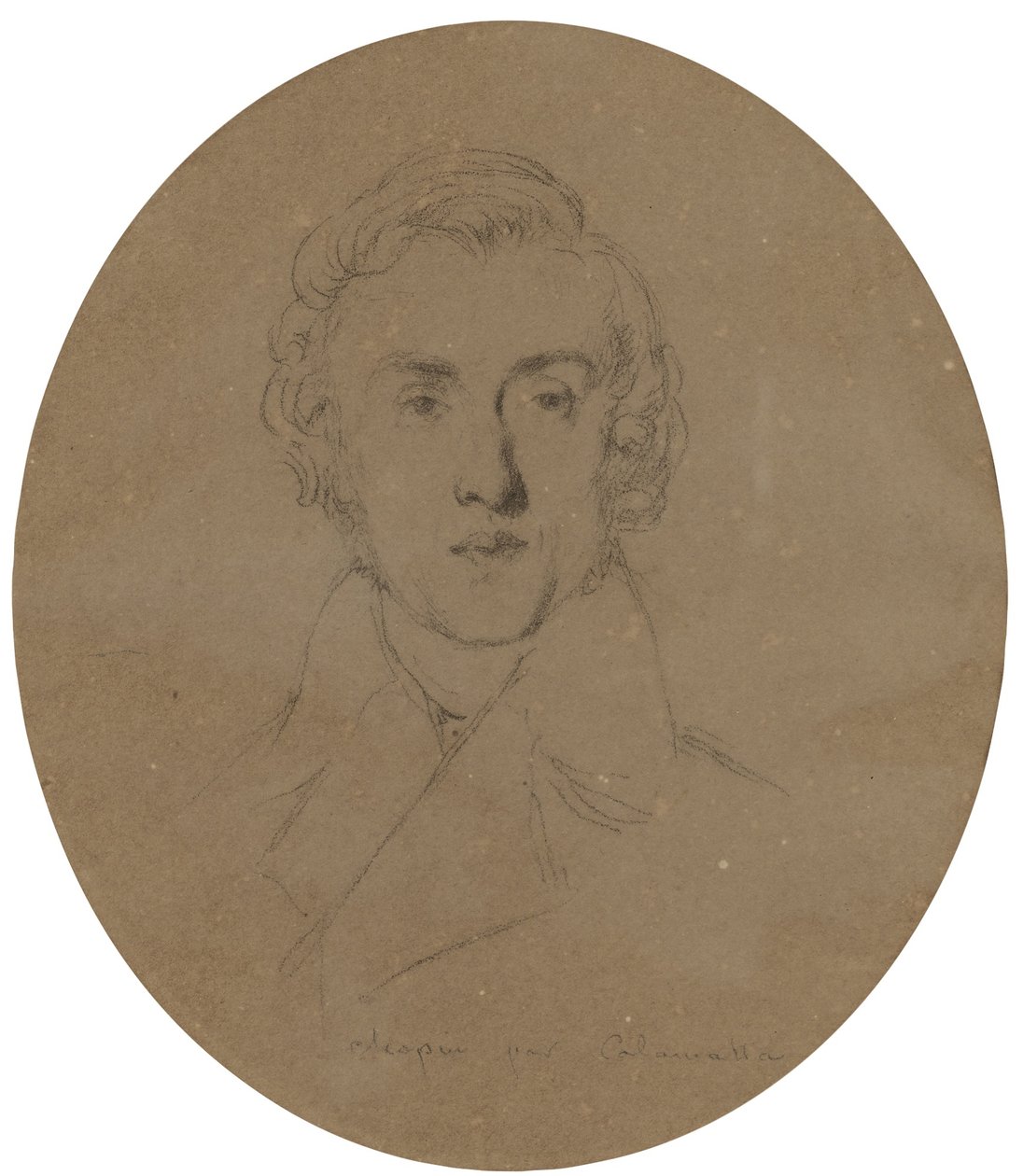 Frédéric Chopin portréja alkotó: Luigi Calamatta