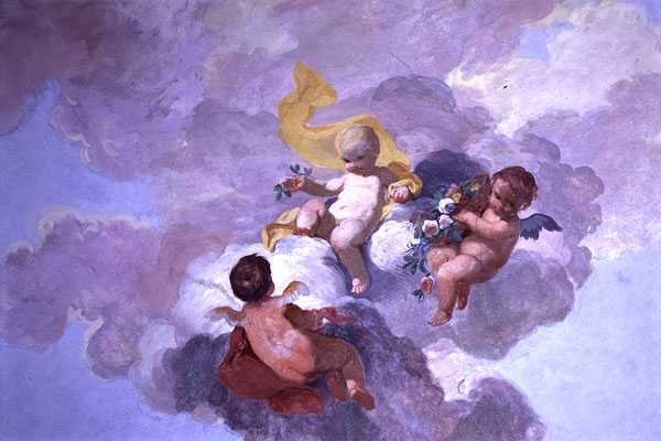 Putti, 1790 körül (friss) alkotó: Luigi Catani