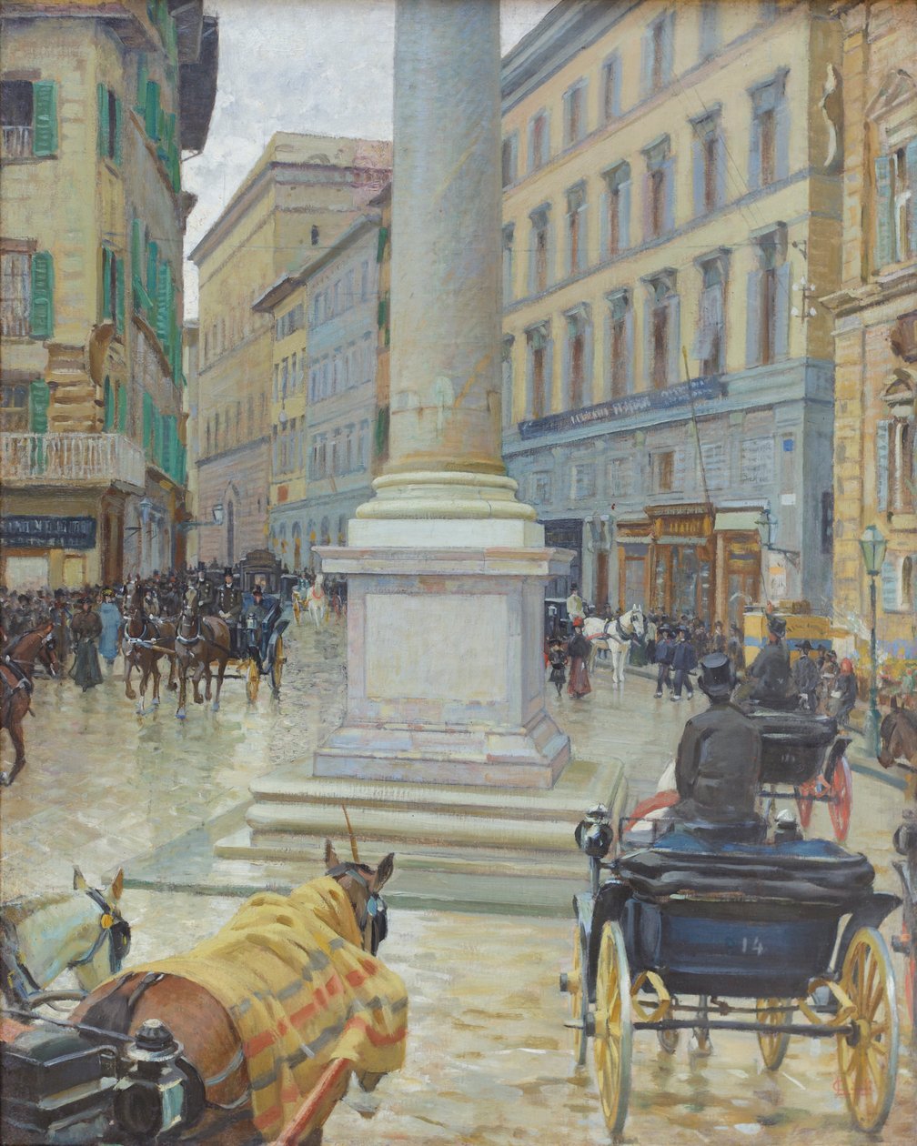 Firenze Piazza S. Trinita