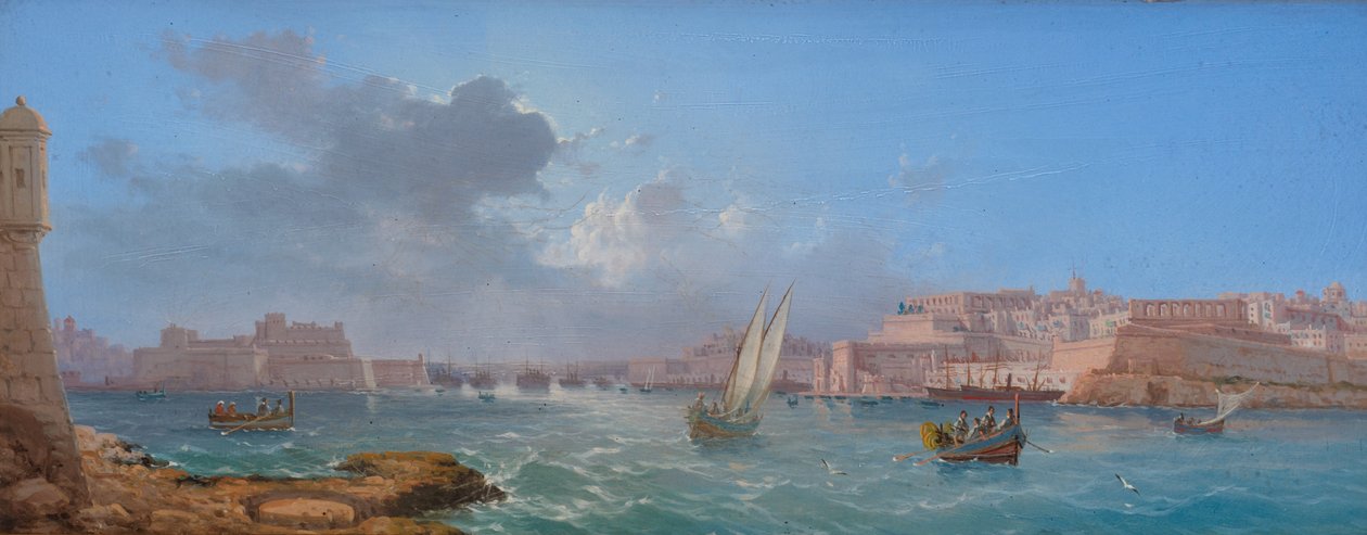 Grand Harbour, Valletta alkotó: Luigi Maria Galea
