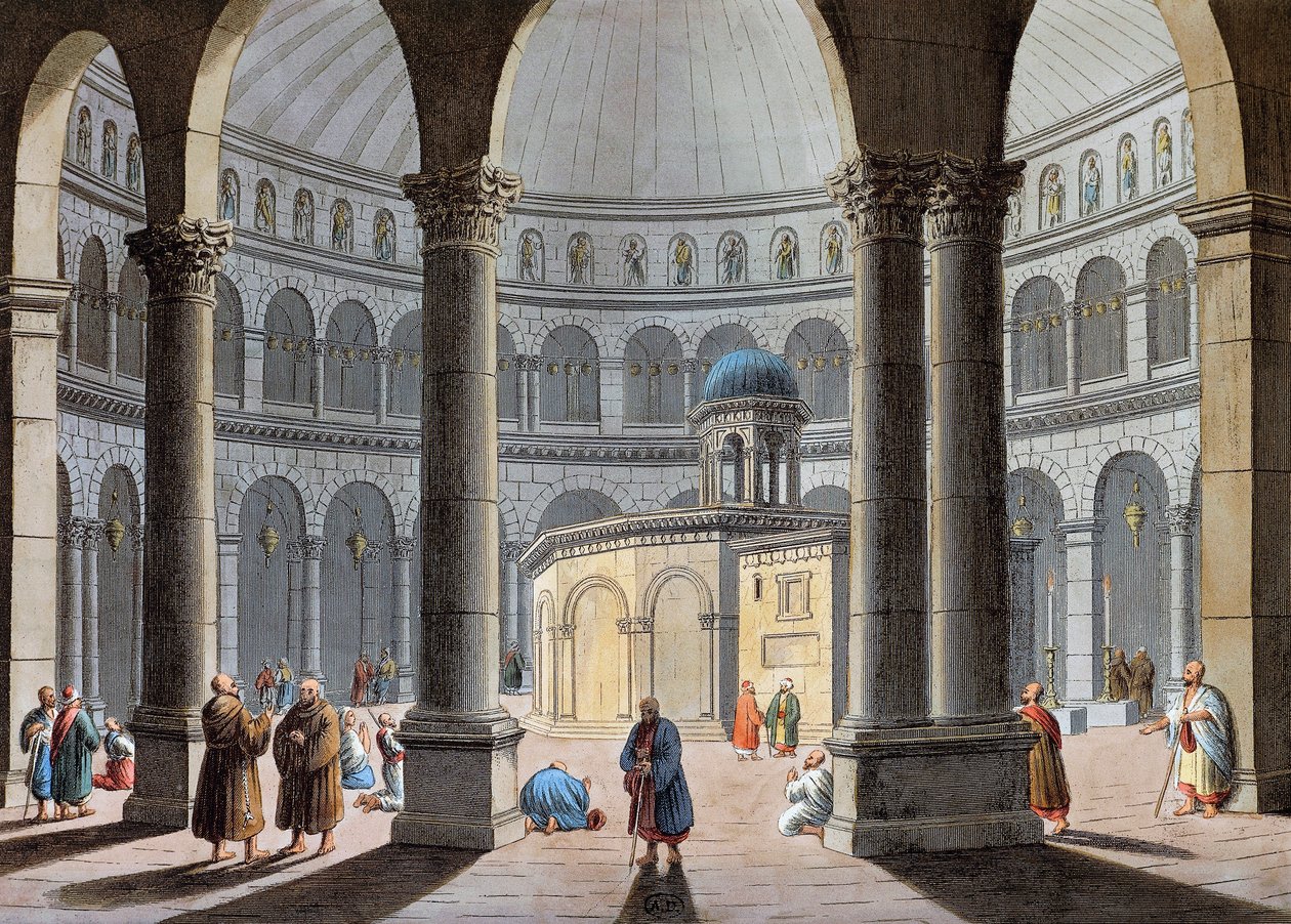Szent Sír-templom, Jeruzsálem alkotó: Luigi Mayer