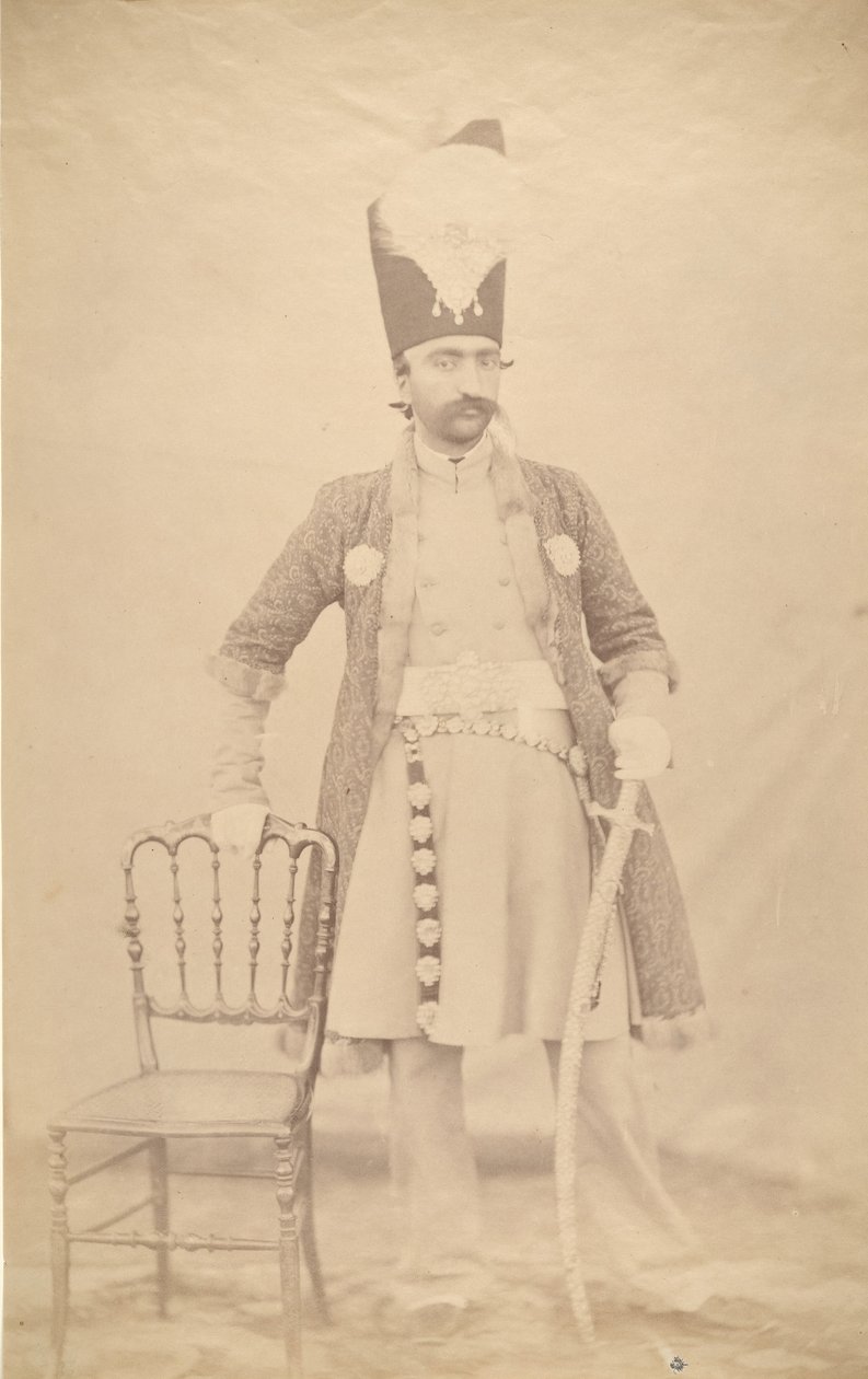 Nasiruddin Shah, ka. 1852-55. alkotó: Luigi Pesce