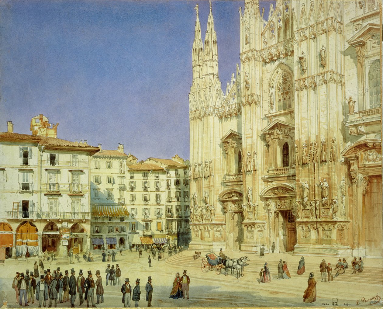 Milánói dóm, 1846 alkotó: Luigi Premazzi