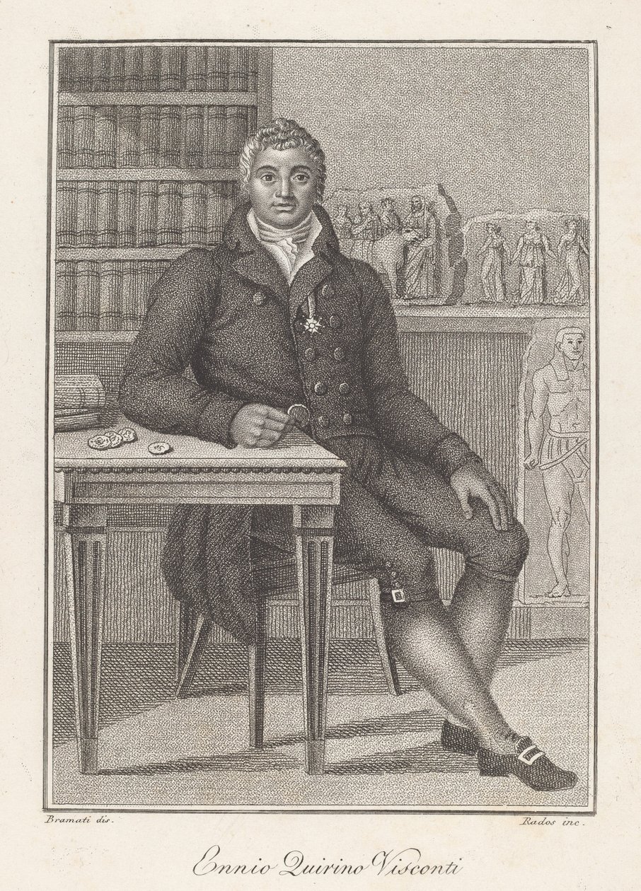 Ennio Quirino Visconti alkotó: Luigi Rados, after Luigi Bramati or Antonio Bramati