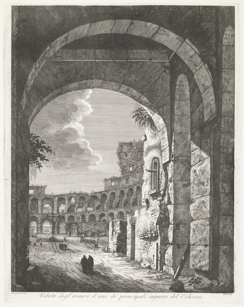 Het Colosseum Rómában Vaduta degl 