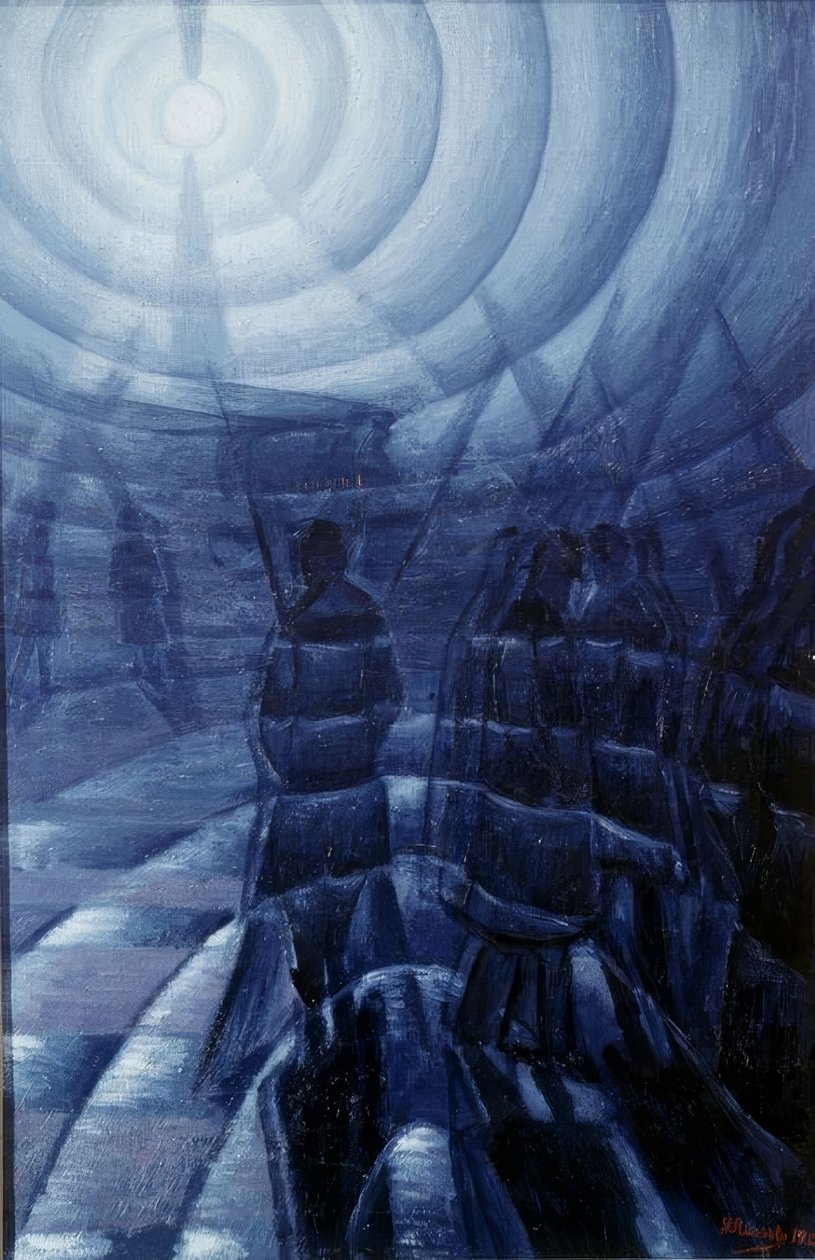 A KÖD SZILÁRDSÁGA - 20. SZÁZAD alkotó: Luigi Russolo