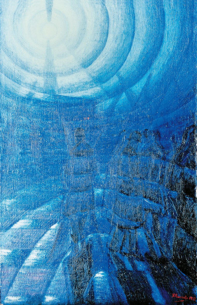 Köd szilárdsága alkotó: Luigi Russolo