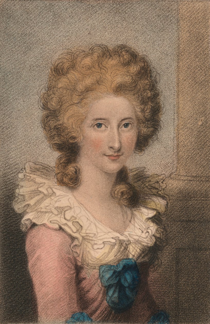 A tisztelt Mrs. Damer, 1794. alkotó: Luigi Schiavonetti