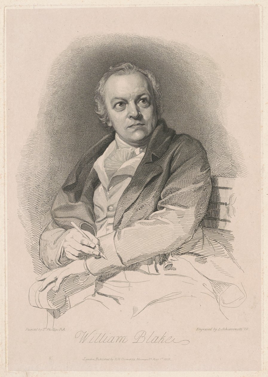 William Blake alkotó: Luigi Schiavonetti, after Thomas Phillips, R.A.