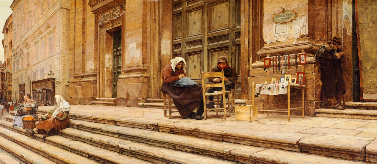 Coronari, Luigi Serra (1846-1888) alkotó: Luigi Serra