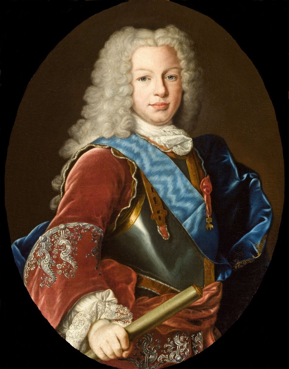 VI. Ferdinánd spanyol király alkotó: Luis Egidio Melendez