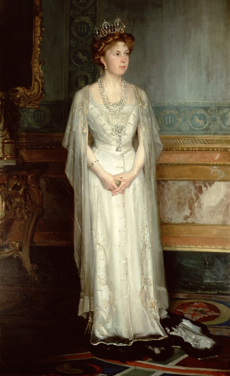Victoria Eugenie hercegnő, Spanyolország királynője alkotó: Luis Menendez Pidal