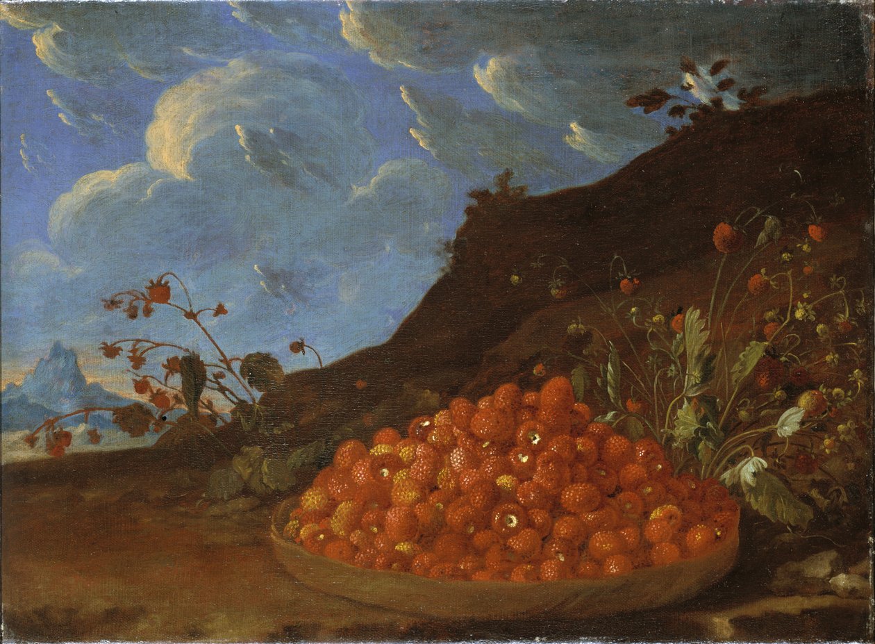 Vadeper kosár tájban, 1770 körül alkotó: Luis Menendez or Melendez