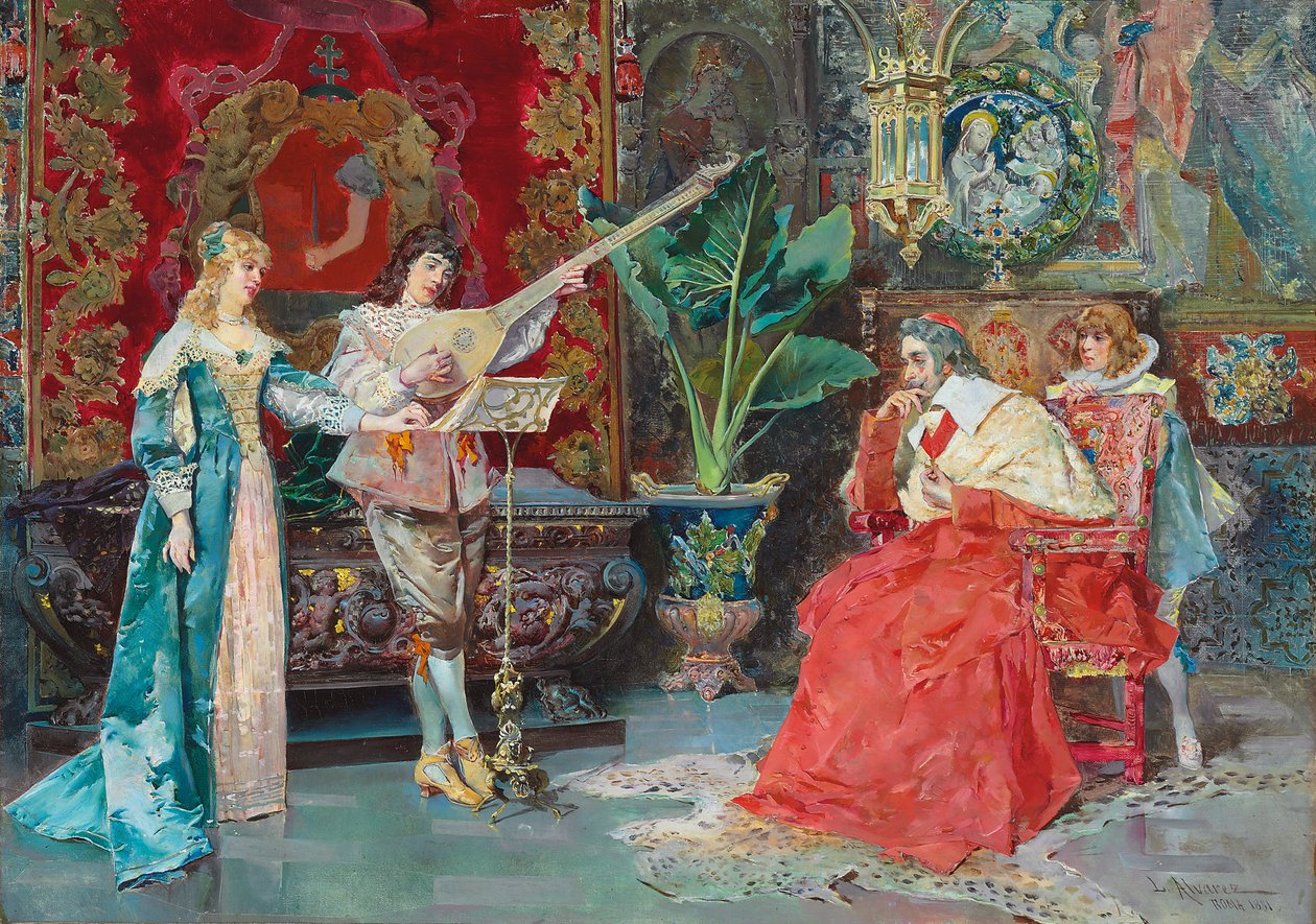 Zenés közjáték, 1881 alkotó: Luis Alvarez Catalá