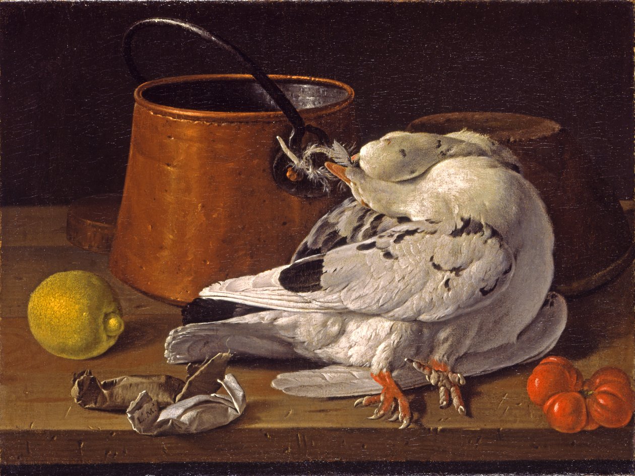 Csendélet játékkal, 1770 körül alkotó: Luis Egidio Melendez