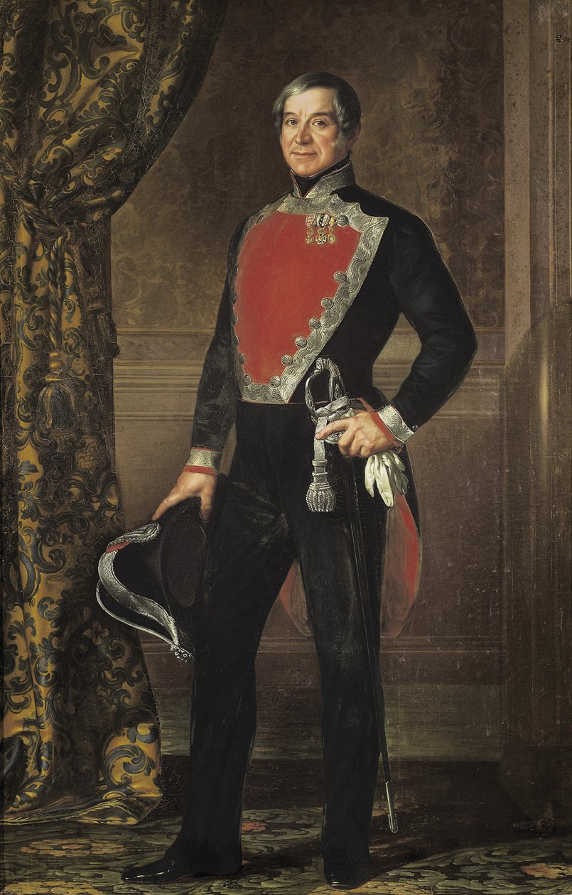 Don Francisco Ignacio de Montserrat portréja. 1842-1850 (olaj, vászon) alkotó: Luis Lopez Piquer