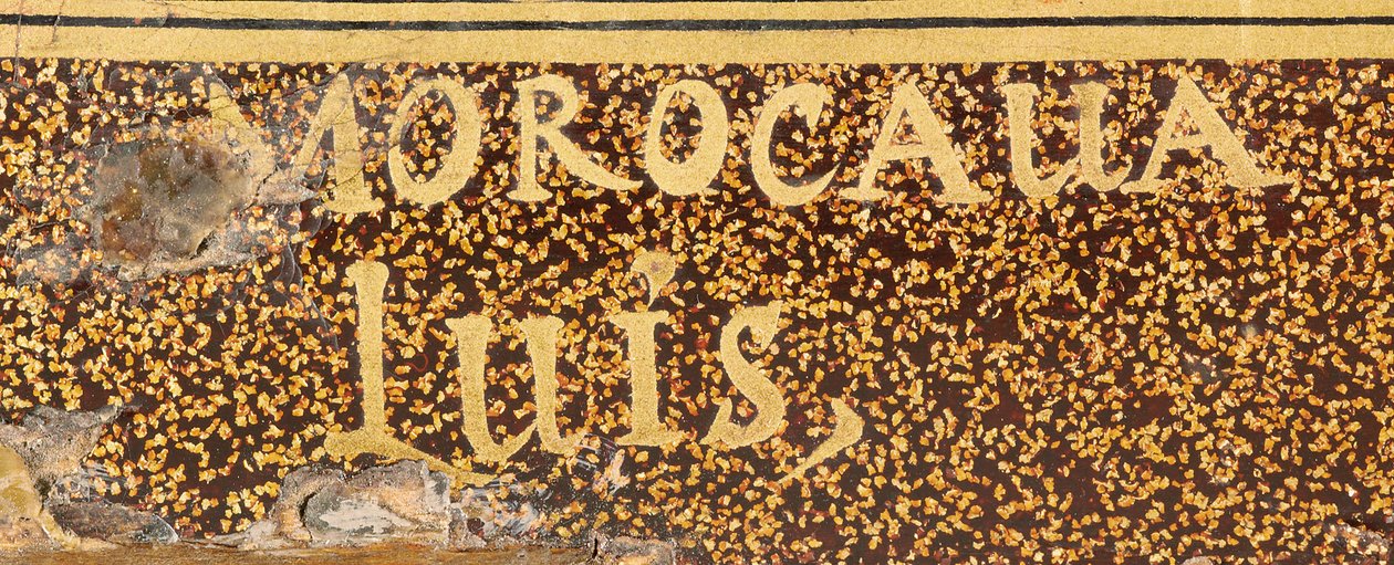 Részlet egy kupolás exportkoporsóról, Edo-korszak, 17. század közepe (lakk, arany és gyöngyház) (lásd még: 493271) alkotó: Luis Morocaua or Murakawa