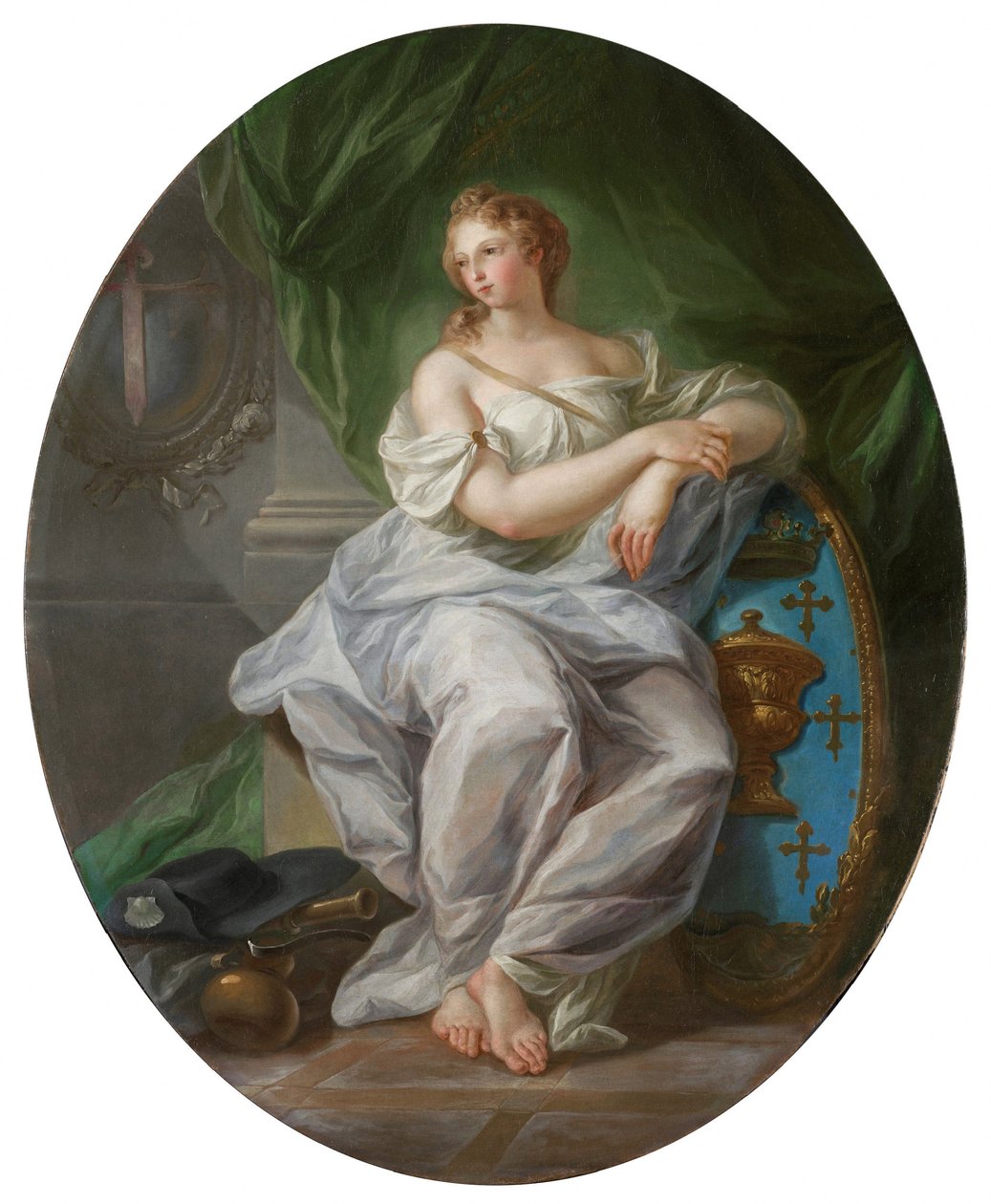 Galícia allegóriája - Luis Paret Alcázar (1789)FXD alkotó: Luis Paret y Alcazar