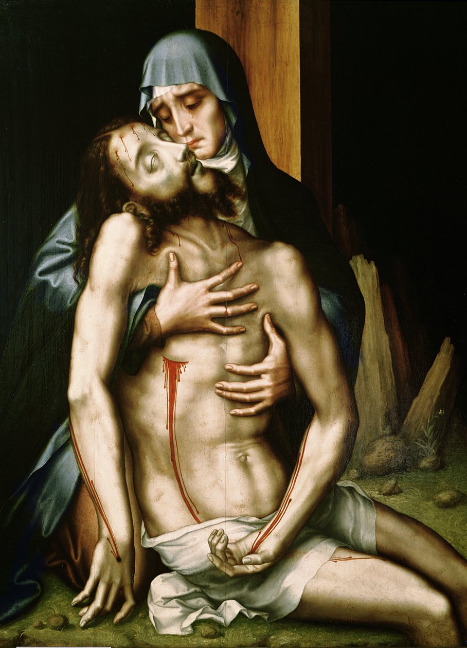 Pieta (olaj a panelen) alkotó: Luis de Morales